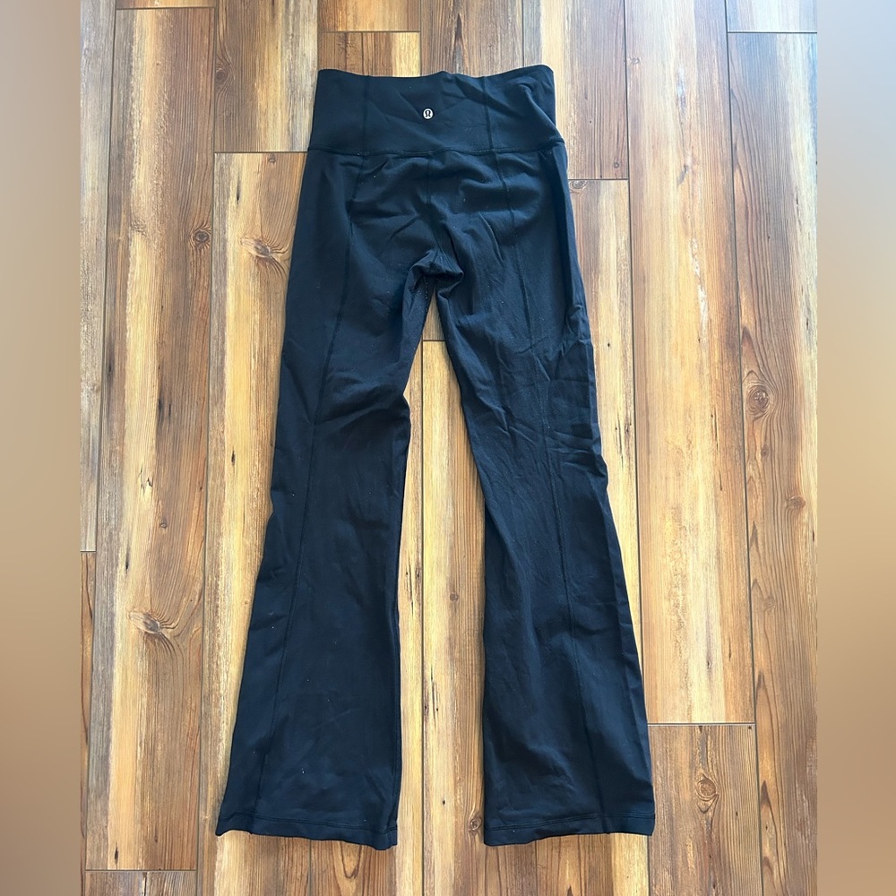 lululemon athletica Black Boot Cut Pants